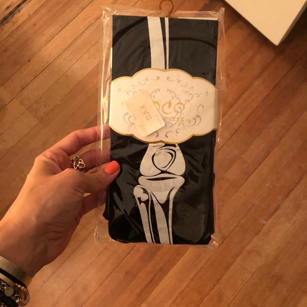 Unopened skeleton halloween tights